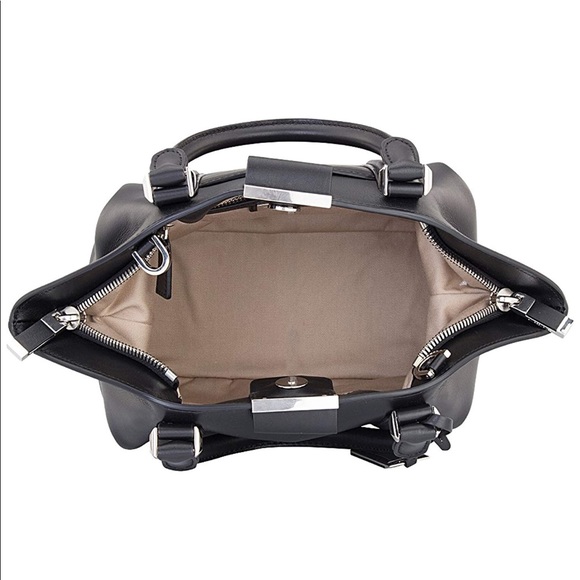 Micheal Kors! NWT! Black genuine leather tote! - Picture 2 of 8